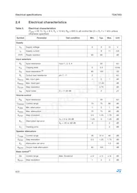 TDA7303TR Datasheet Page 8