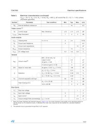 TDA7303TR Datasheet Page 9