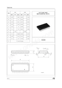 TDA7319 Datasheet Page 14