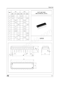 TDA7319數據表 頁面 15