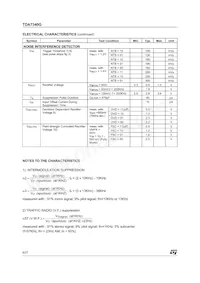 TDA7340G Datasheet Page 8