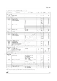 TDA7403DTR Datasheet Page 5
