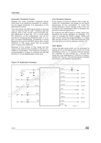 TDA7403DTR Datasheet Page 16