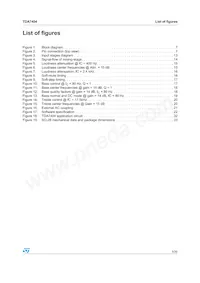 TDA7404DTR Datasheet Page 5