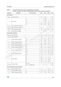 TDA7406TR Datasheet Page 13