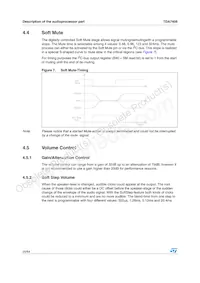 TDA7406TR Datasheet Page 20