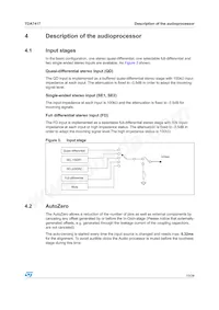 TDA7417 Datasheet Page 13