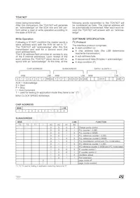 TDA7427D Datasheet Page 12