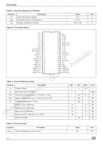 TDA7429L Datasheet Page 2
