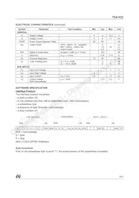 TDA7432D013TR Datasheet Page 5