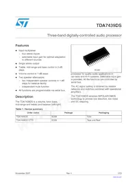 TDA7439DS Cover