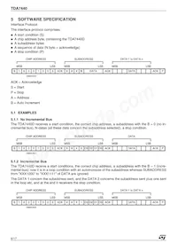 TDA7440D Datasheet Page 8