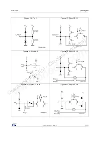 TDA7449 Datasheet Page 17