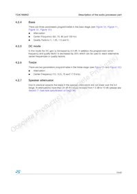 TDA7460NDTR Datasheet Page 19
