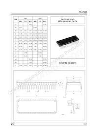 TDA7465$ Datasheet Pagina 19