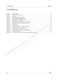TDA7501 Datasheet Page 4