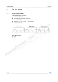TDA7501 Datasheet Page 18
