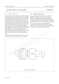 TDA8929T/N1 Datasheet Page 10