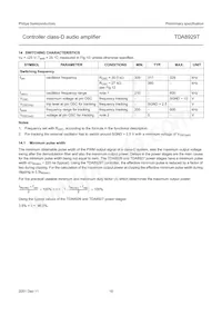 TDA8929T/N1 Datasheet Page 16