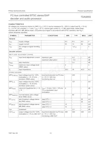 TDA9855/V2 Datenblatt Seite 14