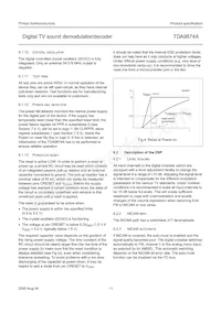 TDA9874AH/V2 Datenblatt Seite 11