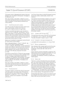 TDA9875AH/V2 Datasheet Page 15
