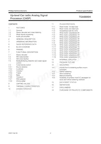 TEA6880H/V2 Datasheet Page 2