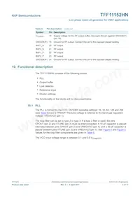 TFF11152HN/N1 Datasheet Page 5