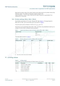TFF11152HN/N1 Datasheet Page 8