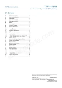 TFF11152HN/N1 Datasheet Page 17