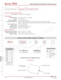 TP01190A-4KB Datasheet Copertura