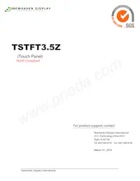 TS-TFT3.5Z Datasheet Copertura