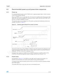 TS4657IQT Datasheet Pagina 21