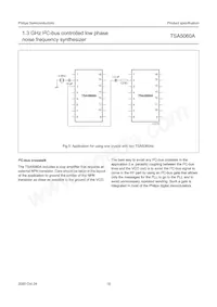 TSA5060ATS/C1 Datasheet Page 16