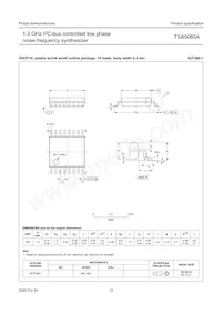 TSA5060ATS/C1 Datasheet Page 19