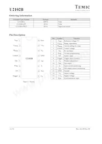 U2102B-MFPG3 Datasheet Pagina 2