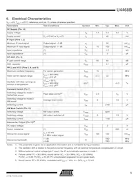 U4468B-MG19 Datasheet Page 5