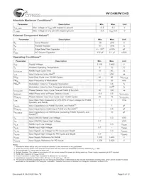 W134SH Datasheet Page 8