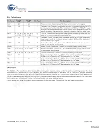 W232ZXC-10 Datasheet Page 2
