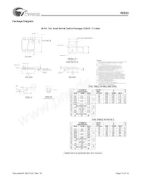 W234X Datasheet Page 13