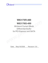 W83176G-400 Cover