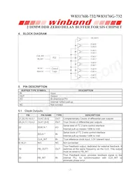 W83176G-732 Datasheet Page 5