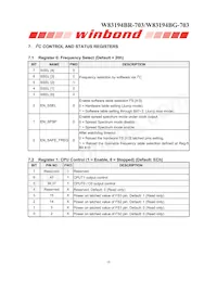 W83194BG-703 Datasheet Page 12
