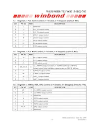 W83194BG-703 Datasheet Page 13