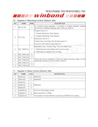 W83194BG-703 Datasheet Page 14