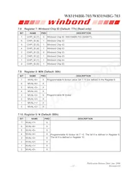 W83194BG-703數據表 頁面 15