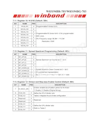 W83194BG-703 Datasheet Page 16