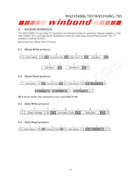 W83194BG-703 Datasheet Page 22