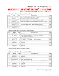 W83195BG-118 Datasheet Page 19