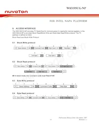 W83195CG-NP Datasheet Page 18